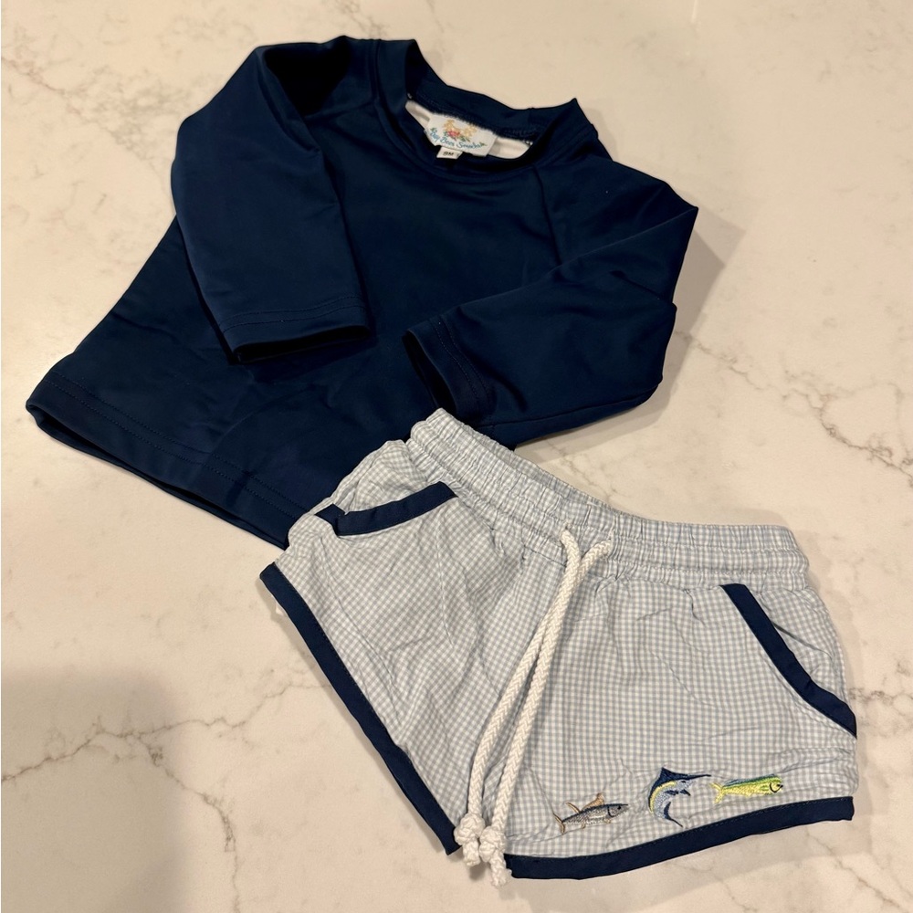 Busy Bees Smocks Swim Set